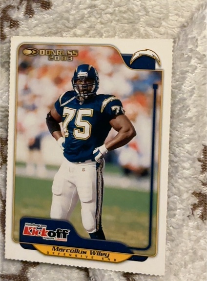 2003 Donruss Kickoff Marcellus Wiley — front