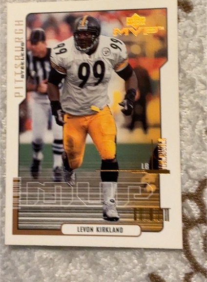 2000 Upper Deck MVP #136 Levon Kirkland — front