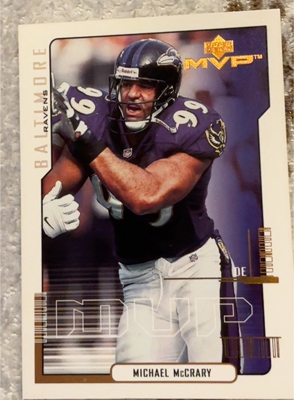 2000 Upper Deck MVP #15 Michael McCrary — front