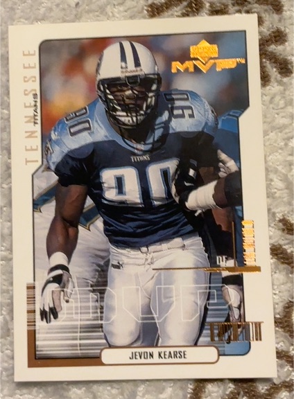 2000 Upper Deck MVP #176 Jevon Kearse — front