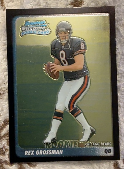 2003 Bowman Chrome #180 Rex Grossman — front