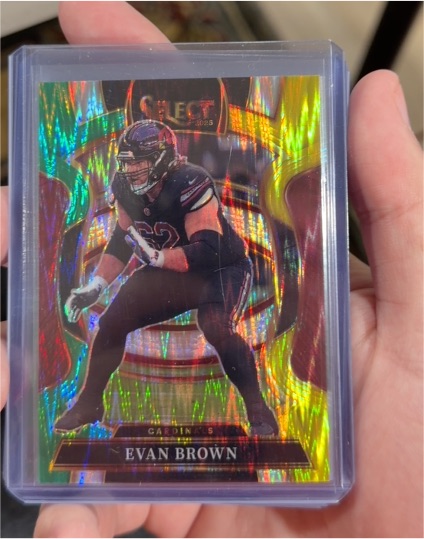 2025 Panini Select Concourse #24 Evan Brown — front