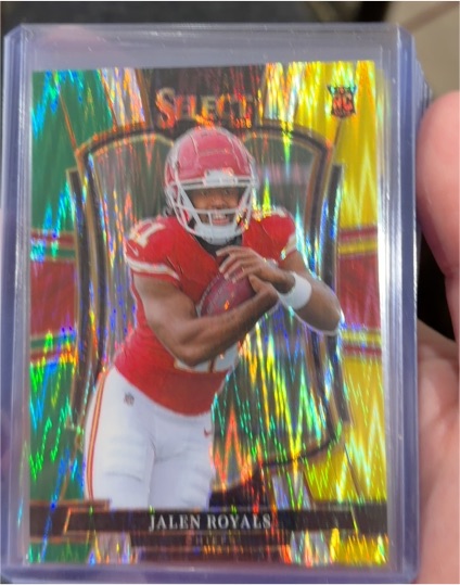 2025 Panini Select #108 Jalen Royals — front