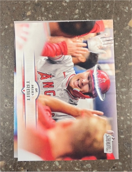 2025 Topps Stadium Club #32 Mike Trout — front