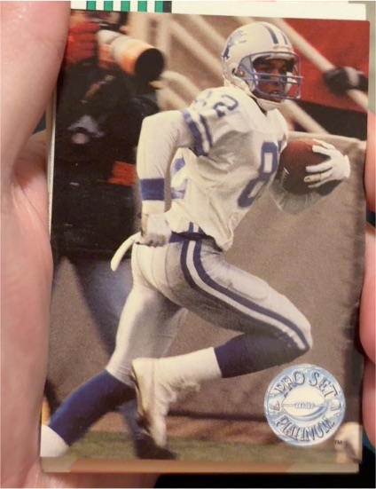 1991 Pro Set Platinum #187 Robert Clark — front