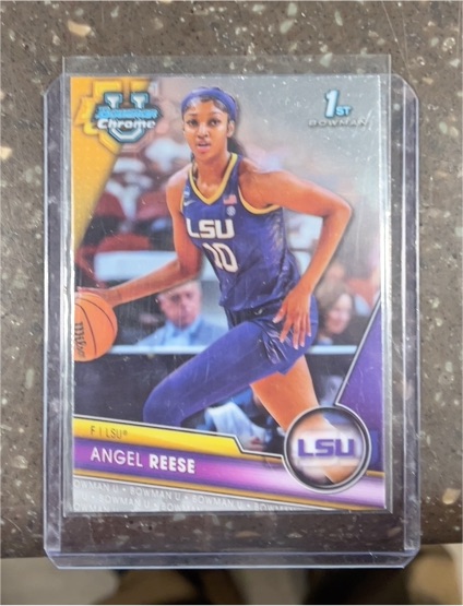 2023-24 Bowman University Chrome #49 Angel Reese — front