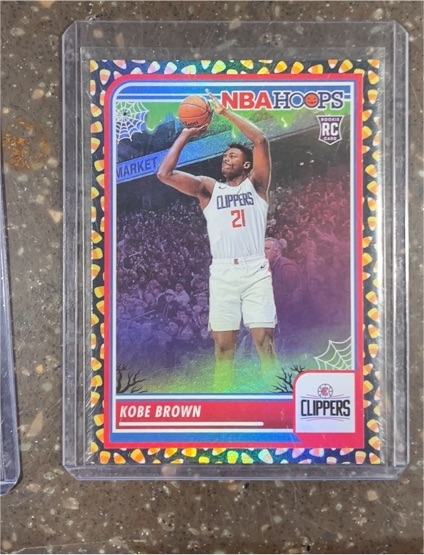 2023-24 Panini Haunted Hoops #55 Kobe Brown — front