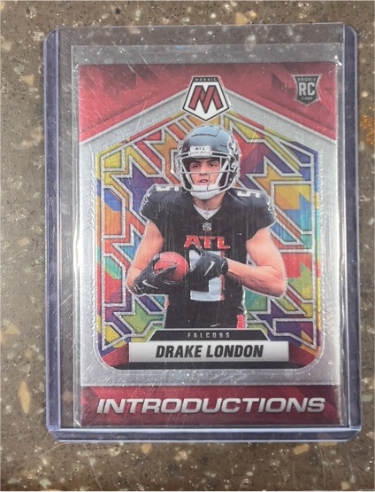 2022 Panini Mosaic Introductions #I-5 Drake London — front