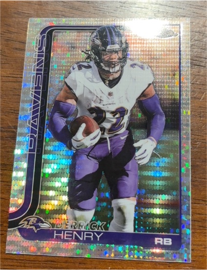 2025 Topps Chrome #25 Derrick Henry — front