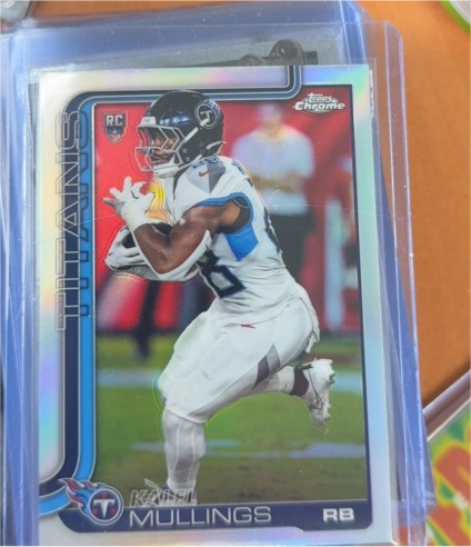 2025 Topps Chrome #309 Kalel Mullings — front