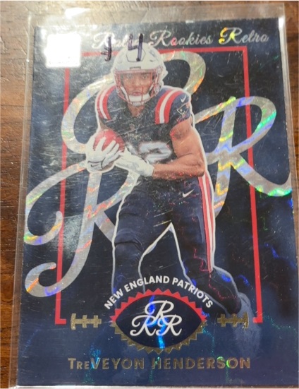 2025 Panini Donruss #20 TreVeyon Henderson Rated Rookies Retro — front