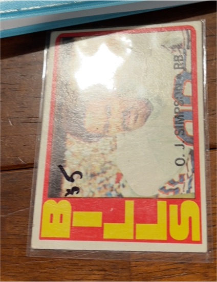 1972 Topps #160 O.J. Simpson — front