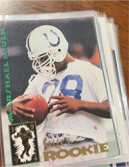 1994 Select #200 Marshall Faulk Rookie — front