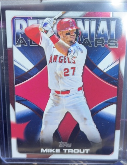 2026 Topps Perennial All-Stars #PAS-1 Mike Trout — front