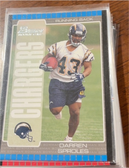 2005 Bowman #150 Darren Sproles — front
