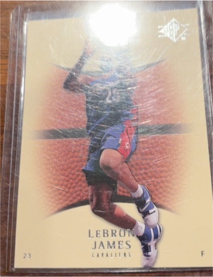 2007-08 Upper Deck SP Authentic #78 LeBron James — front