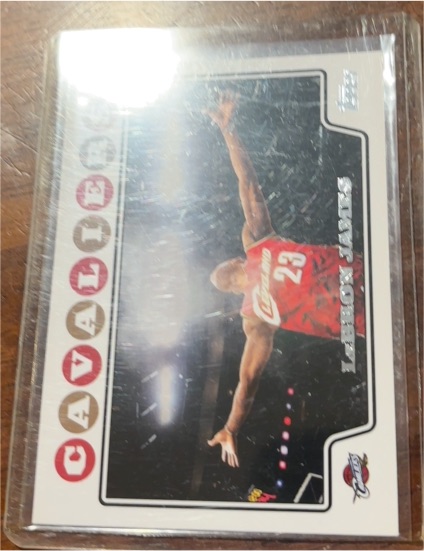 2009-10 Topps #42 LeBron James — front
