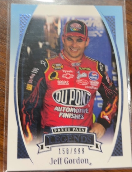 2007 Press Pass Legends #158 Jeff Gordon — front