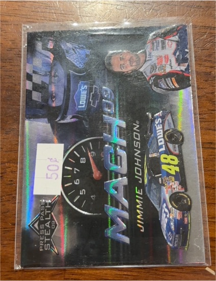 2009 Press Pass Stealth Mach 09 #M9-5 Jimmie Johnson — front