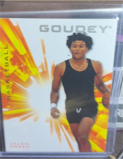 2021 Upper Deck Goodwin Champions Goudey #G20 Jalen Green — front