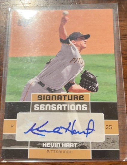 2010 Upper Deck Signature Sensations #SS-KH Kevin Hart — front
