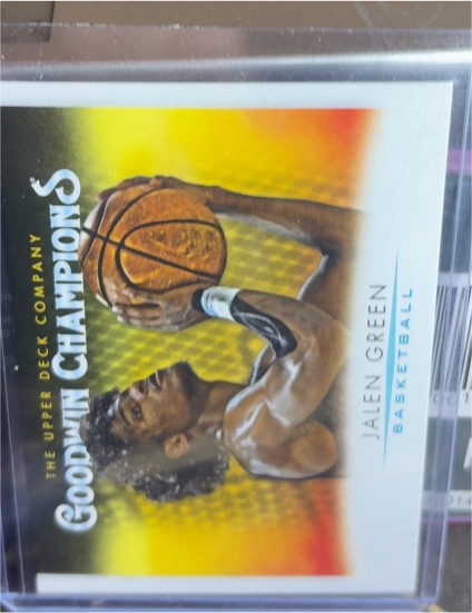 2021 Upper Deck Goodwin Champions #90 Jalen Green — front
