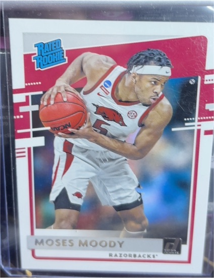 2021 Panini Chronicles Donruss Draft Picks #36 Moses Moody — front