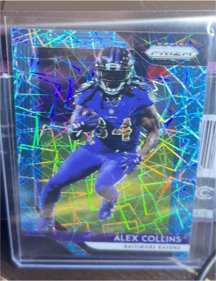 2018 Panini Prizm #186 Alex Collins — front