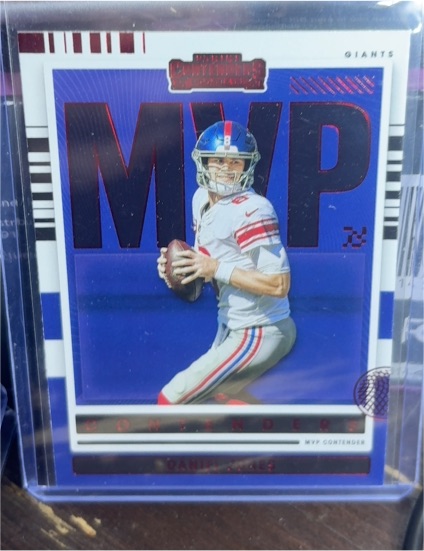 2021 Panini Contenders #MVP-DJO Daniel Jones MVP — front