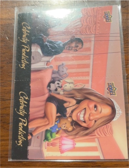 2010 Upper Deck Celebrity Predictors #CP13/CP14 Mariah Carey & Nick Cannon — front