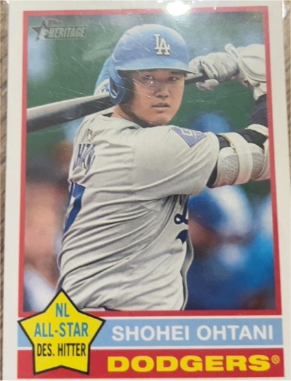2025 Topps Heritage #148 Shohei Ohtani — front