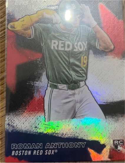 2026 Topps Stars of MLB #SMLB-25 Roman Anthony — front