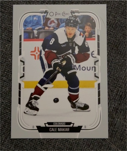 2025-26 O-Pee-Chee #27 Cale Makar Colorado Avalanche — front