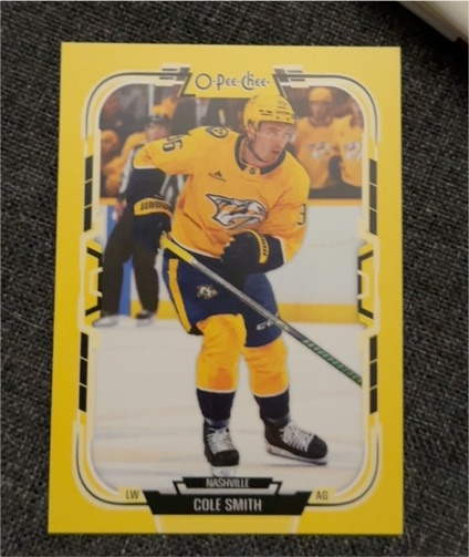 2025-26 O-Pee-Chee #378 Cole Smith — front