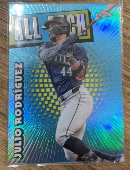 2025 Topps Chrome #CAE-15 Julio Rodriguez All Etch — front