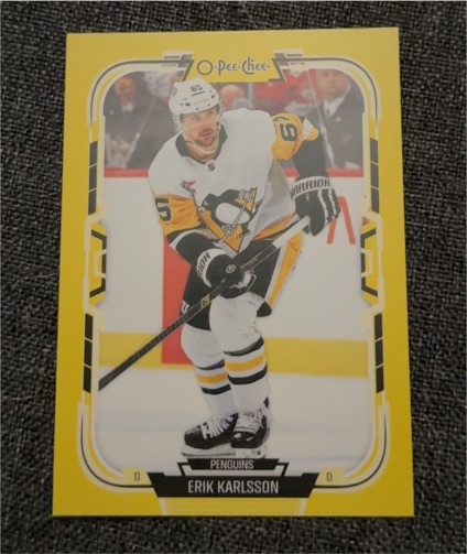 2025-26 O-Pee-Chee #259 Erik Karlsson — front