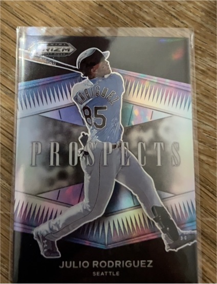 2021 Panini Prizm Draft Picks Prospects #P-JR Julio Rodriguez — front