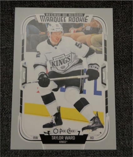 2025-26 O-Pee-Chee #580 Taylor Ward — front