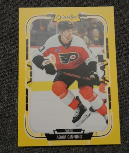 2025-26 O-Pee-Chee #459 Adam Ginning — front