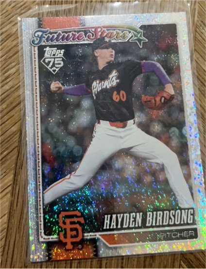 2026 Topps Series 1 #296 Hayden Birdsong — front