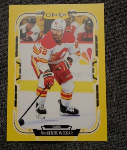 2024-25 O-Pee-Chee #479 MacKenzie Weegar — front