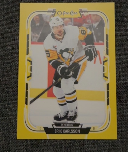 2025-26 O-Pee-Chee #259 Erik Karlsson — front