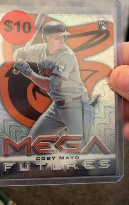 2025 Bowman Chrome Mega Futures #BMF-2 Coby Mayo — front