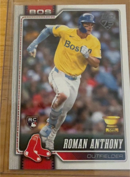 2026 Topps Series 1 #189 Roman Anthony — front