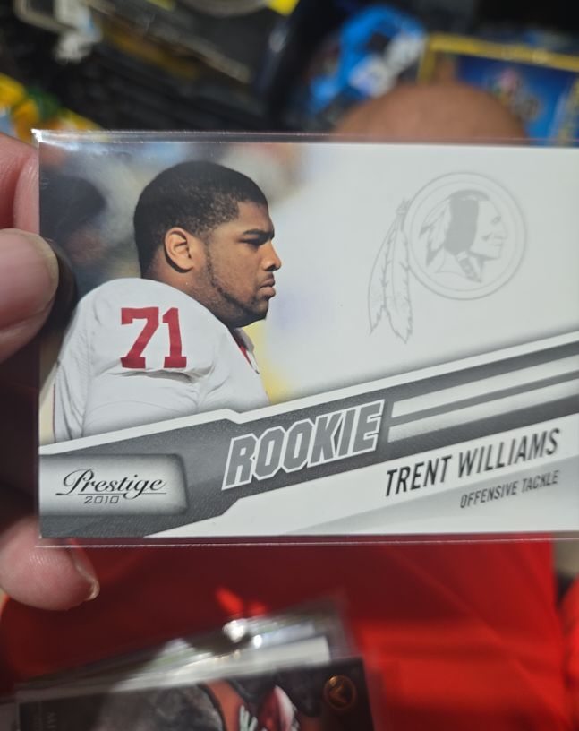 2010 Panini Prestige #299 Trent Williams Rookie — front