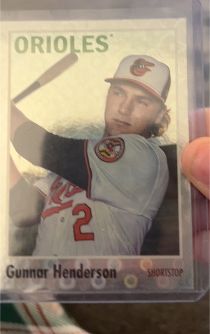2025 Topps Heritage #76R-17 Gunnar Henderson — front