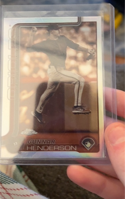 2025 Topps Chrome #213 Gunnar Henderson — front