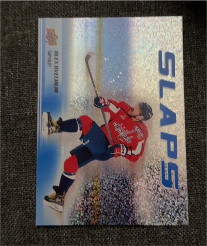 2025-26 Upper Deck Series 2 #SL-17 Alex Ovechkin Slaps — front