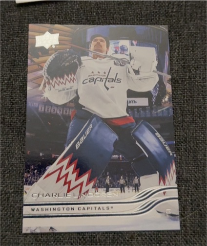 2025-26 Upper Deck Series 2 #440 Charlie Lindgren — front