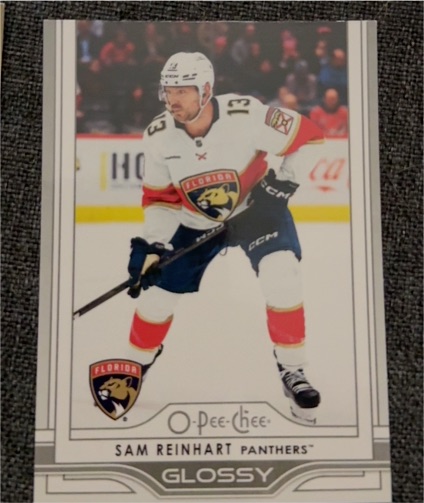2025-26 Upper Deck #OG-41 Sam Reinhart O-Pee-Chee Glossy — front